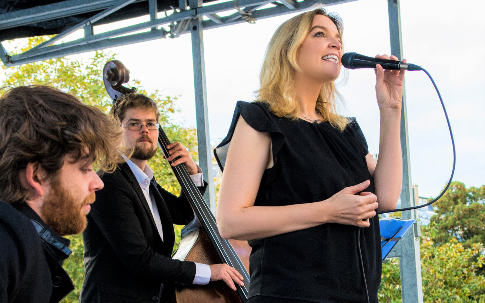 Véronique Dombguil - MV Trio - Photo Bernard Bérenguer